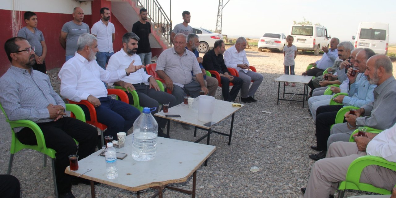 HÜDA PAR Milletvekili Dinç, elektriği kesilen mahallelinin sorunlarını dinledi