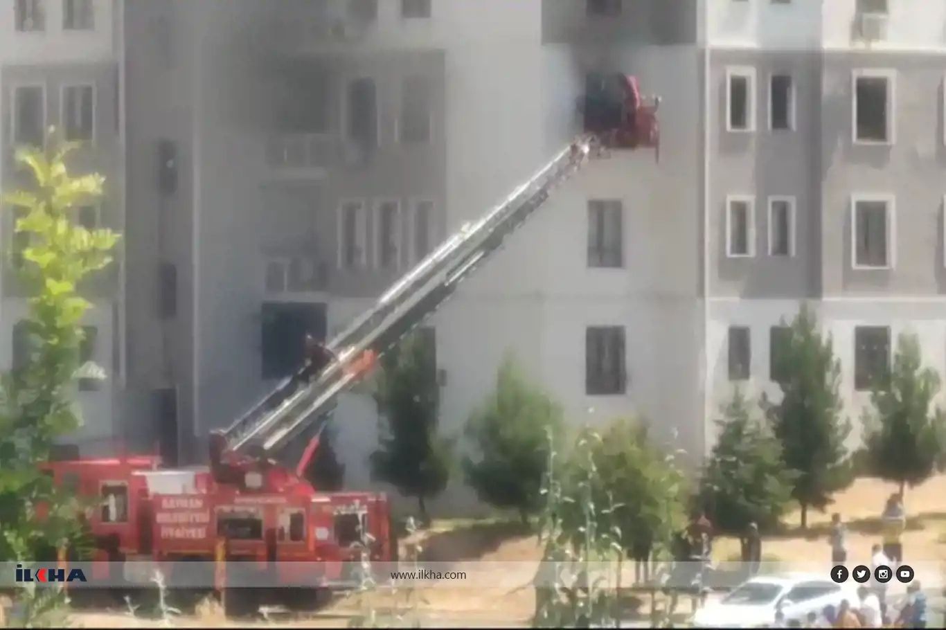 Li Êlihê di nava mehekê de cara duyemîn di heman malê de şewat derket