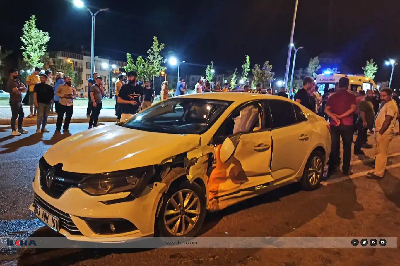 Li Rihayê qeza: 2 birîndar