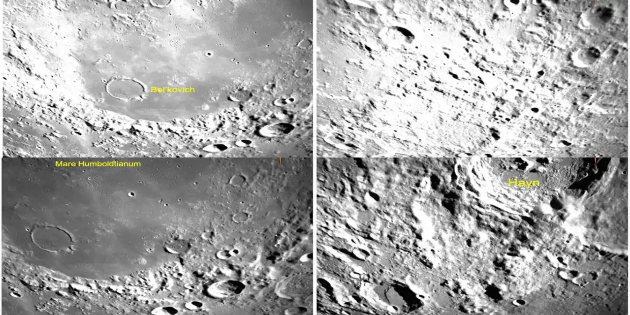Keştiya fezayê ya Hindistanê fotoxrafên nû yên rûyê heyvê dişîne