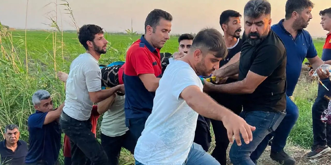 Mardin Nusaybin’de otomobil takla attı: 5 yaralı