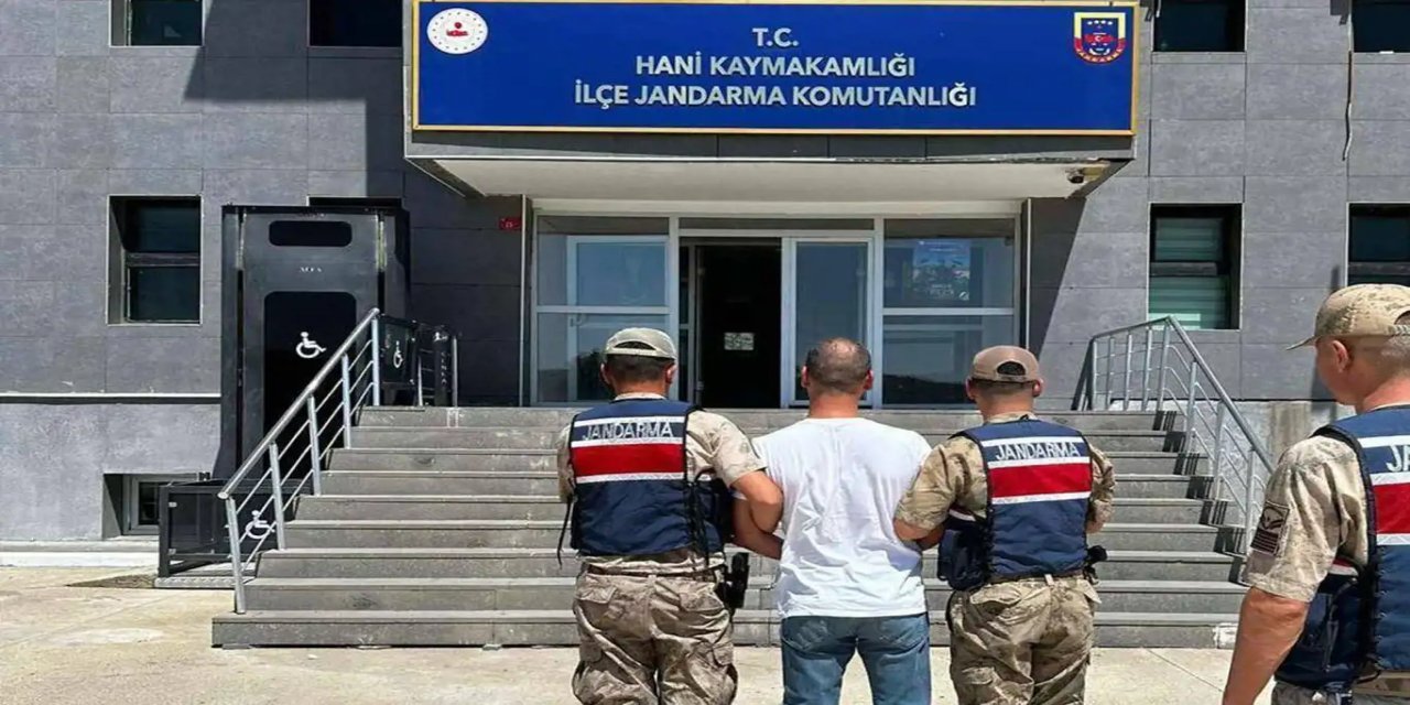 Diyarbakır Hani'de kesinleşmiş hapis cezası bulunan şahıs yakalandı