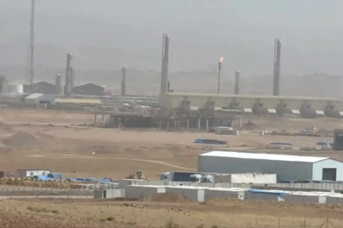 Li Kurdistana Başûr ji sehaya enerjî ya Çemçemalê re bi roketan êrîş hat kirin