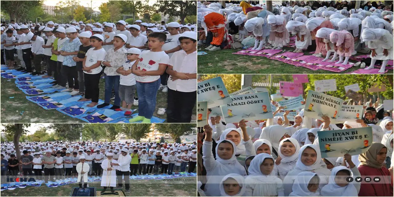 Li Êlihê bernameya “Jîyan Bi Nimêjê Xweş e” bi beşdarbûna 3 hezar û 500 zarokan hat tertîpkirin