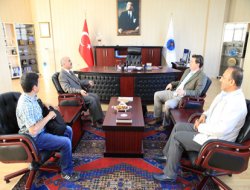 Alman Büyükelçiliği'nden Rektör Uluçam'a ziyaret