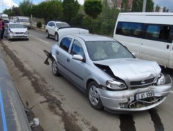 Çapakçur Köprüsü'nde zincirleme trafik kazası