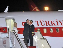 Erdoğan'a karşılama