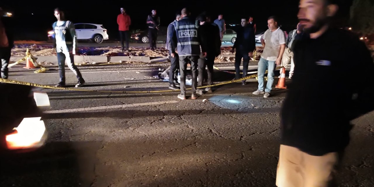 "Aksa Tufanı" mitinginden dönen yaşlı adama Çınar'da otomobil çarptı