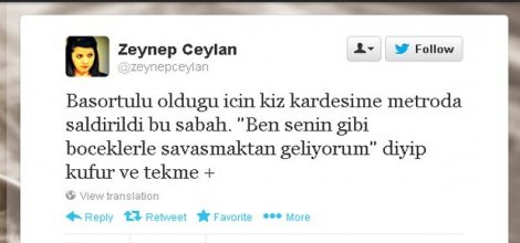 'Başörtülü olduğu için kız kardeşime saldırıldı'