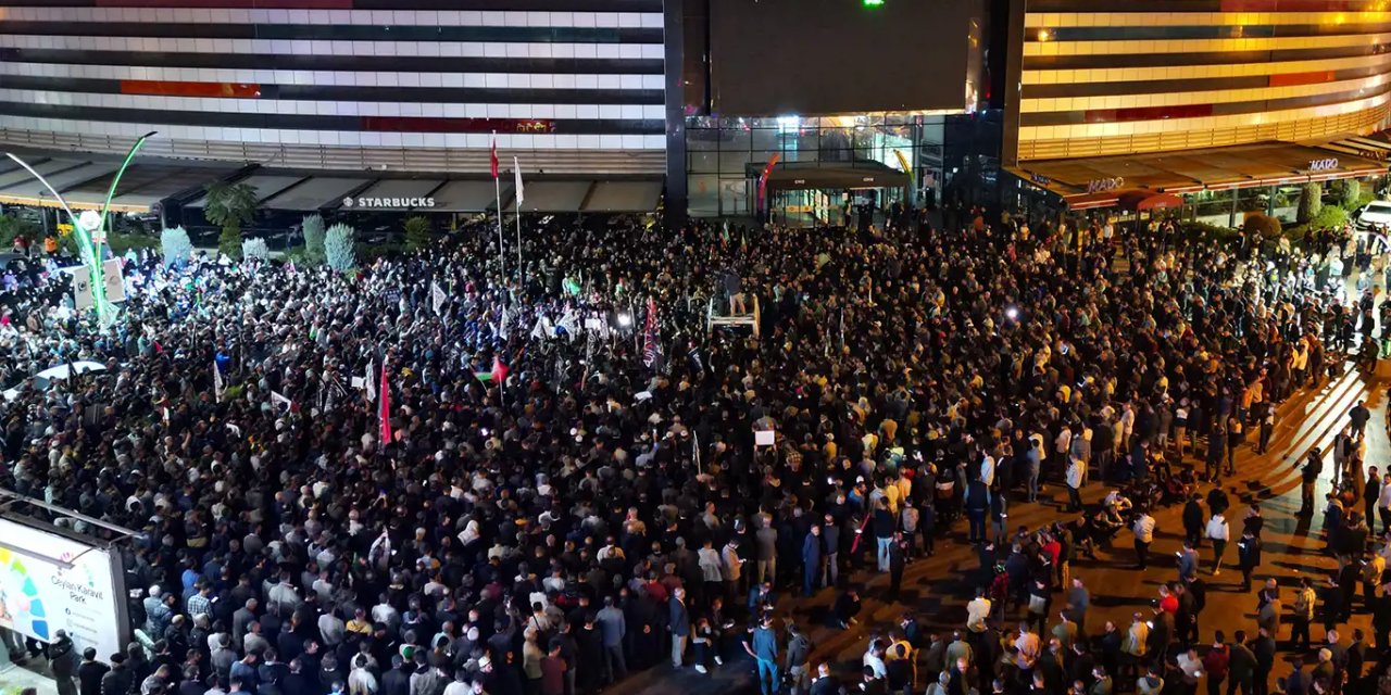 Gazze’deki hastane katliamına Diyarbakır'dan tepki