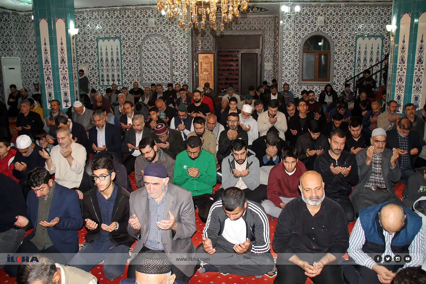 Diyarbakırlılar dualarında Filistinli Müslümanları unutmadı