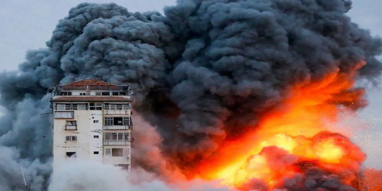 Gazze'ye 18 bin tondan fazla patlayıcı atıldı