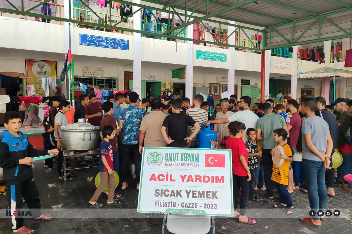 Umut Kervanı Gazze'de insani yardım çalışmalarını sürdürüyor