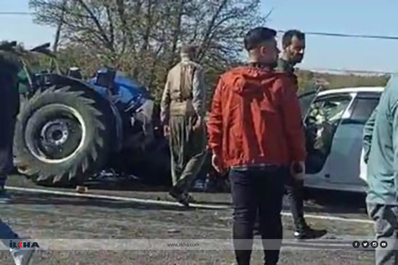 Li navçeya Egila Dîyarbekirê qeza: 1 mirî, 6 birîndar