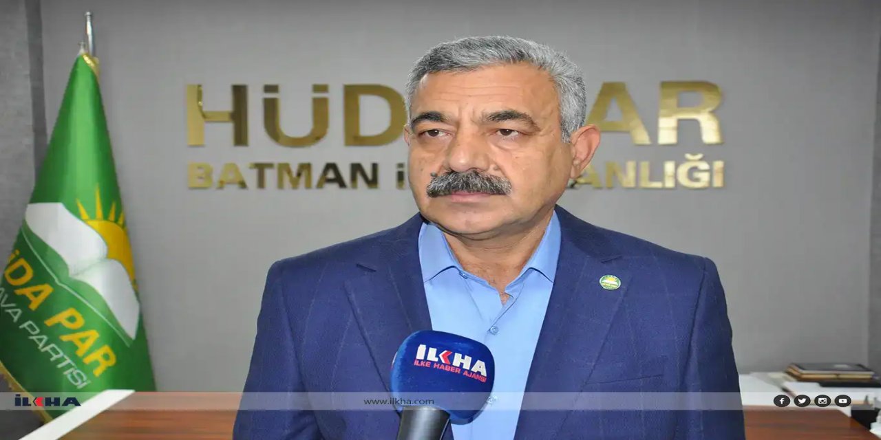 Serokatîya Bajara Êlihê yê HUDA PARê Mîtînga ‘Ji Tofana Eqsayê Re Destek’ li dar dixe