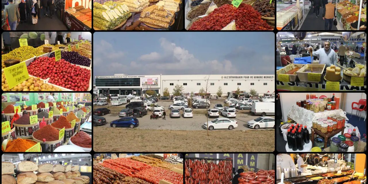 Mezopotamya Gurme ve Yöresel Lezzetler Fuarı misafirlerini ağırlıyor