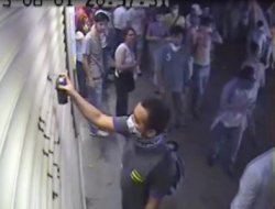 Eylemcilerin güvenlik kamerası görüntüleri