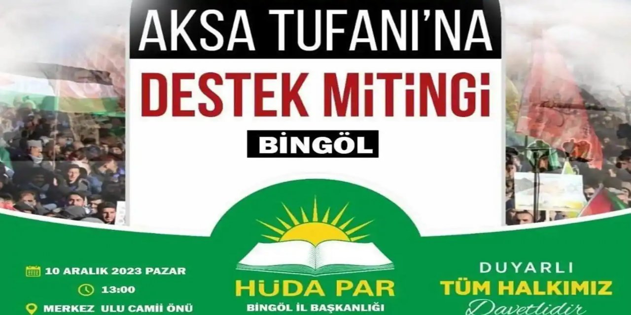 Li Çewligê îro bi şîara “Ji Tofana Eqsayê Re Destek” mîtîngek bê lidarxistin