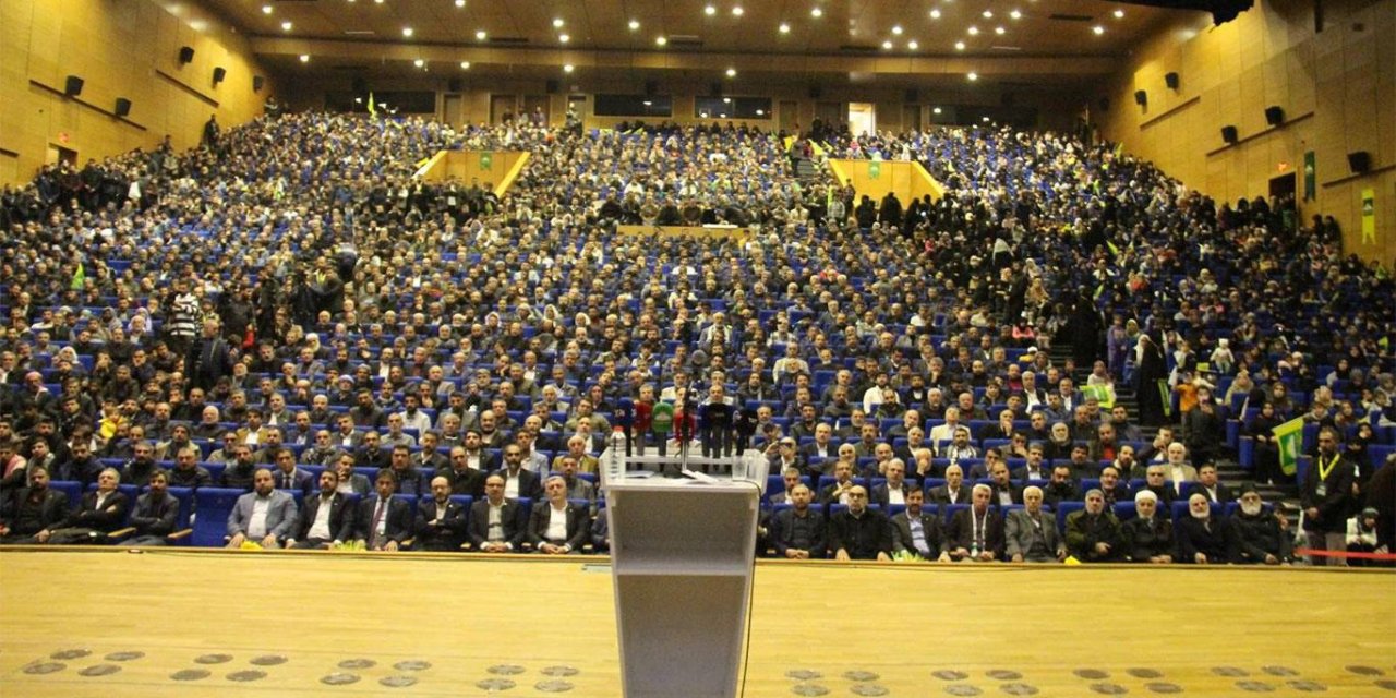 HÜDA PAR Diyarbakır İl Başkanlığı 4'üncü Olağan Kongresi gerçekleştiriliyor