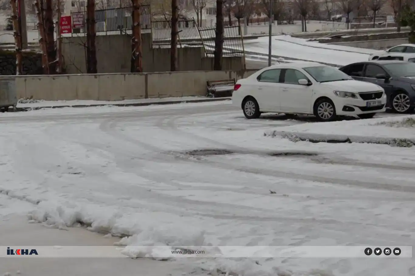 Li Bedlîsê berfê xwe nîşan da