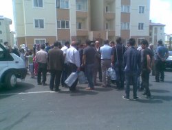 Kalecik TOKİ'de su isyanı