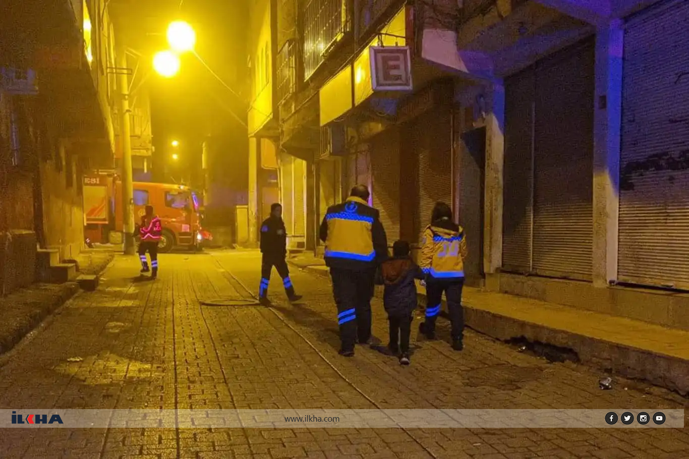 Li Dîyarbekirê telefon bû sedema şewatê: Dayîk û 4 zarokên wê birîndar bûn