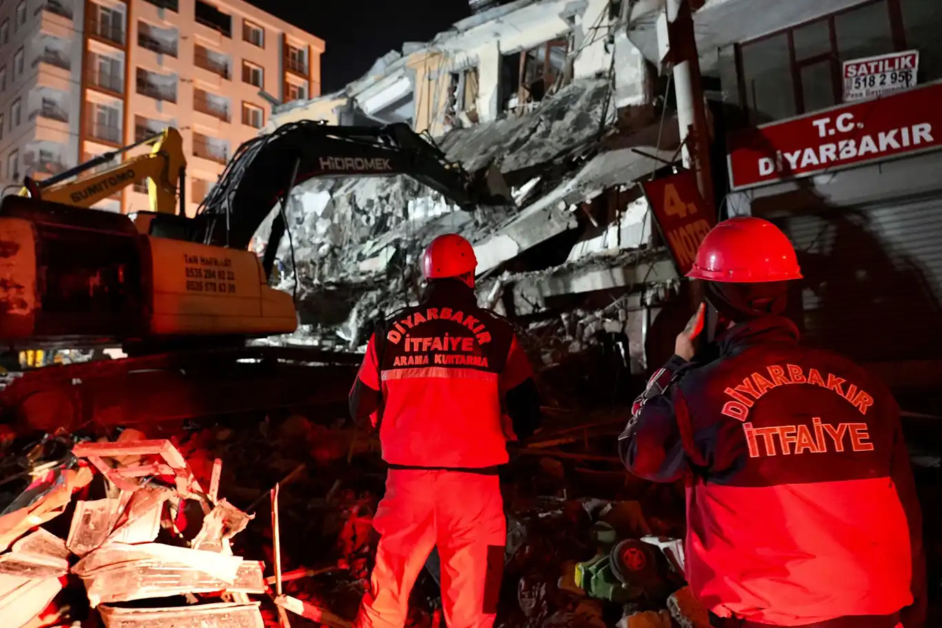 Diyarbakır'da itfaiye ekipleri 2023'te 9 bin olaya müdahale etti