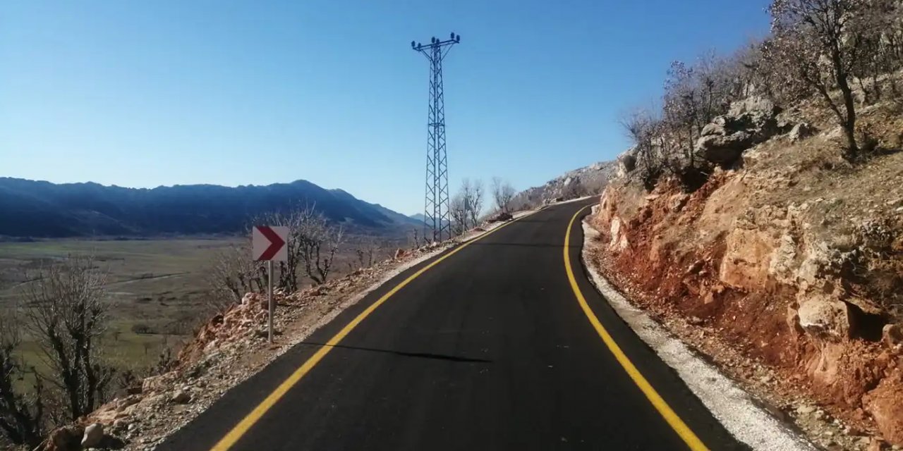 Hani Çukur- Elazığ Üçocak yolu tamamlandı