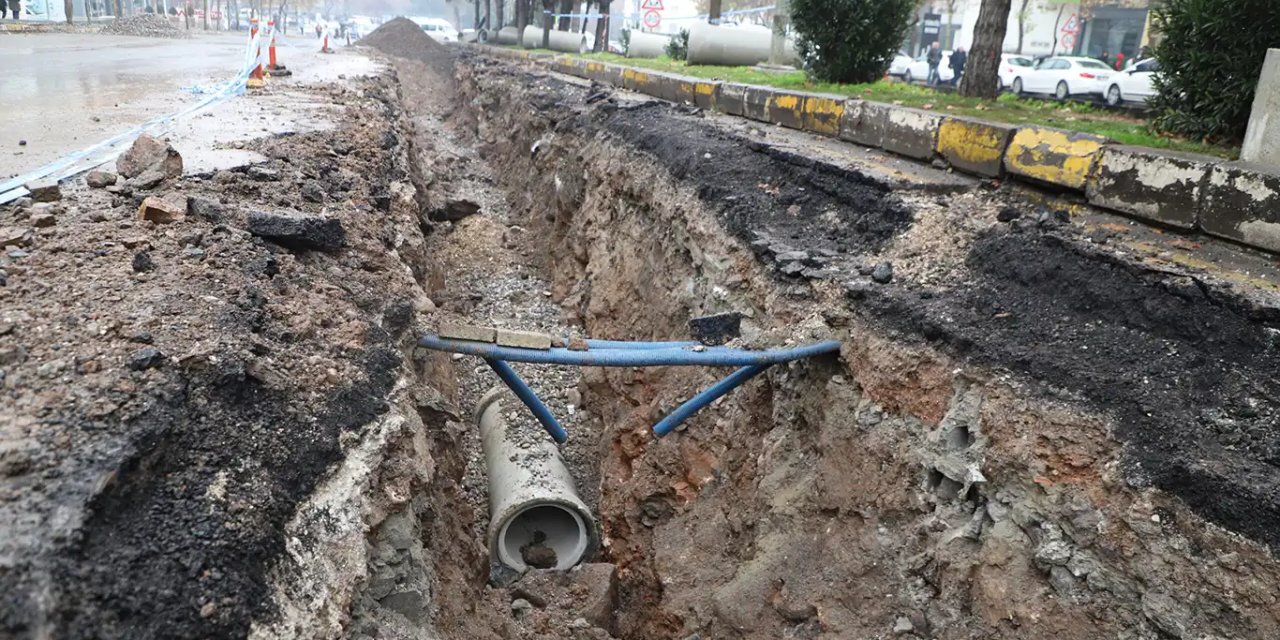 Diyarbakır'da eskiyen altyapılar yenileniyor