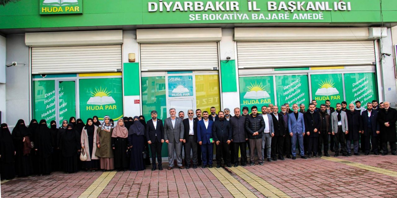 HÜDA PAR Diyarbakır İl Başkanlığından yerel seçim öncesi toplantı