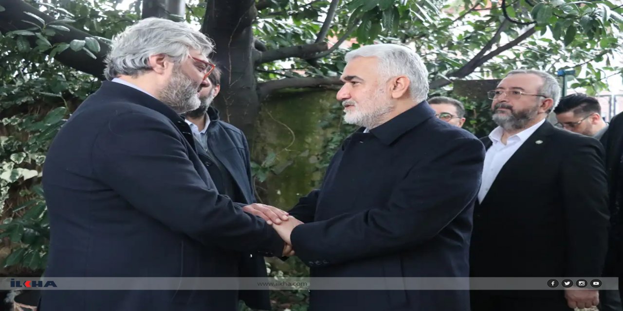 Serokê Giştî yê HUDA PARê Yapicioglu ji bo malbata Faruk Beşer zîyareta sersaxîyê kir