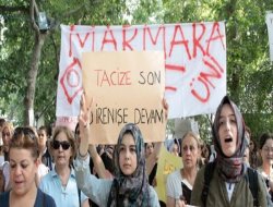 Başörtülü kadınlara taciz tepkisi