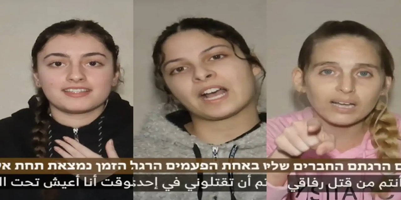 Tûgayên Qessam, dîmenên 3 êsîran parve kir