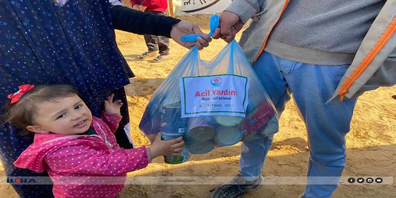 Yetimler Vakfı, Gazze'de temel ihtiyaç yardımında bulundu