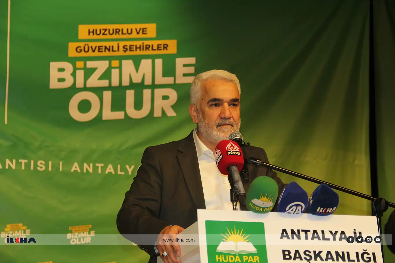 Yapıcıoğlu: Güvenli şehirler inşallah HÜDA PAR ile mümkün hale gelecek