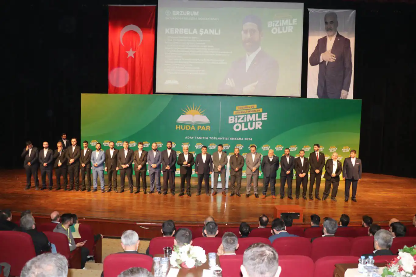 HÜDA PAR, Ankara'da 85 belediye başkan adayını daha tanıttı