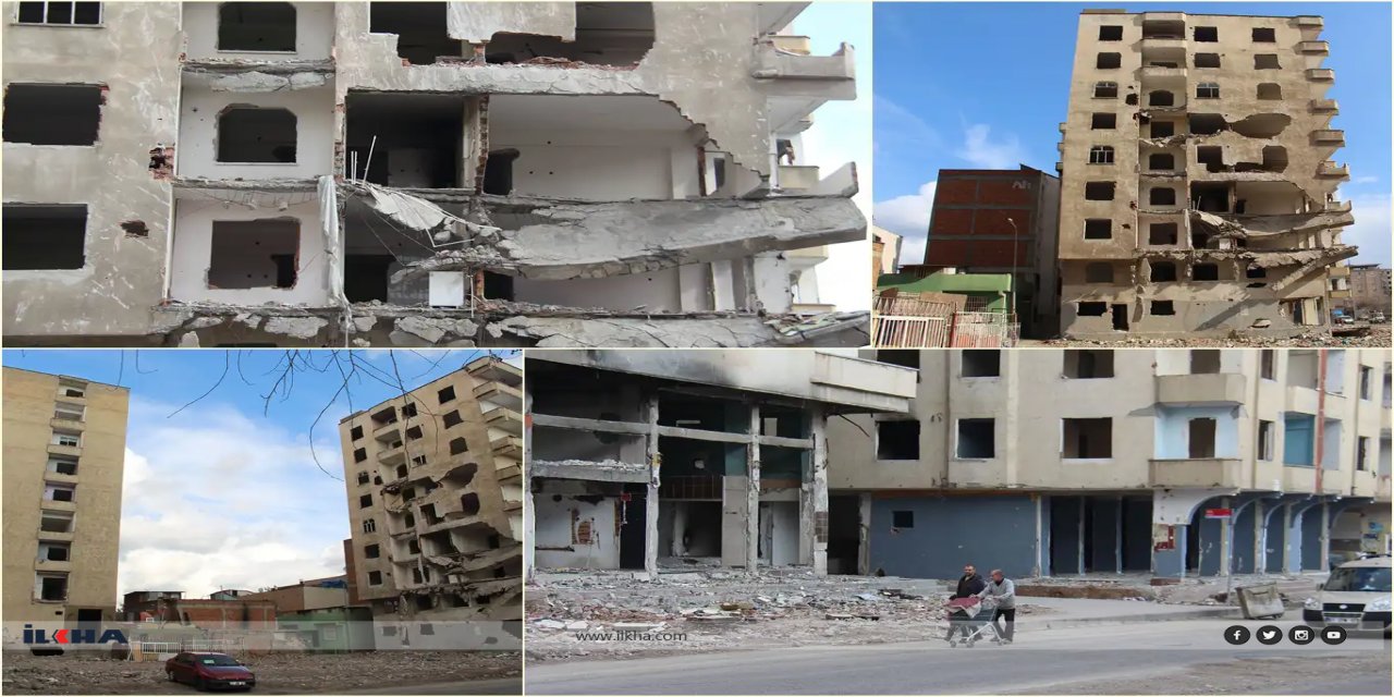 Diyarbakır'da ağır hasarlı yapıların yıktırılmaması tepkilere neden oluyor