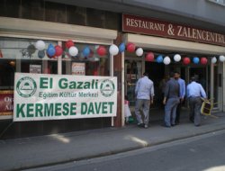 Belçika El Gazali Derneği kermes açtı