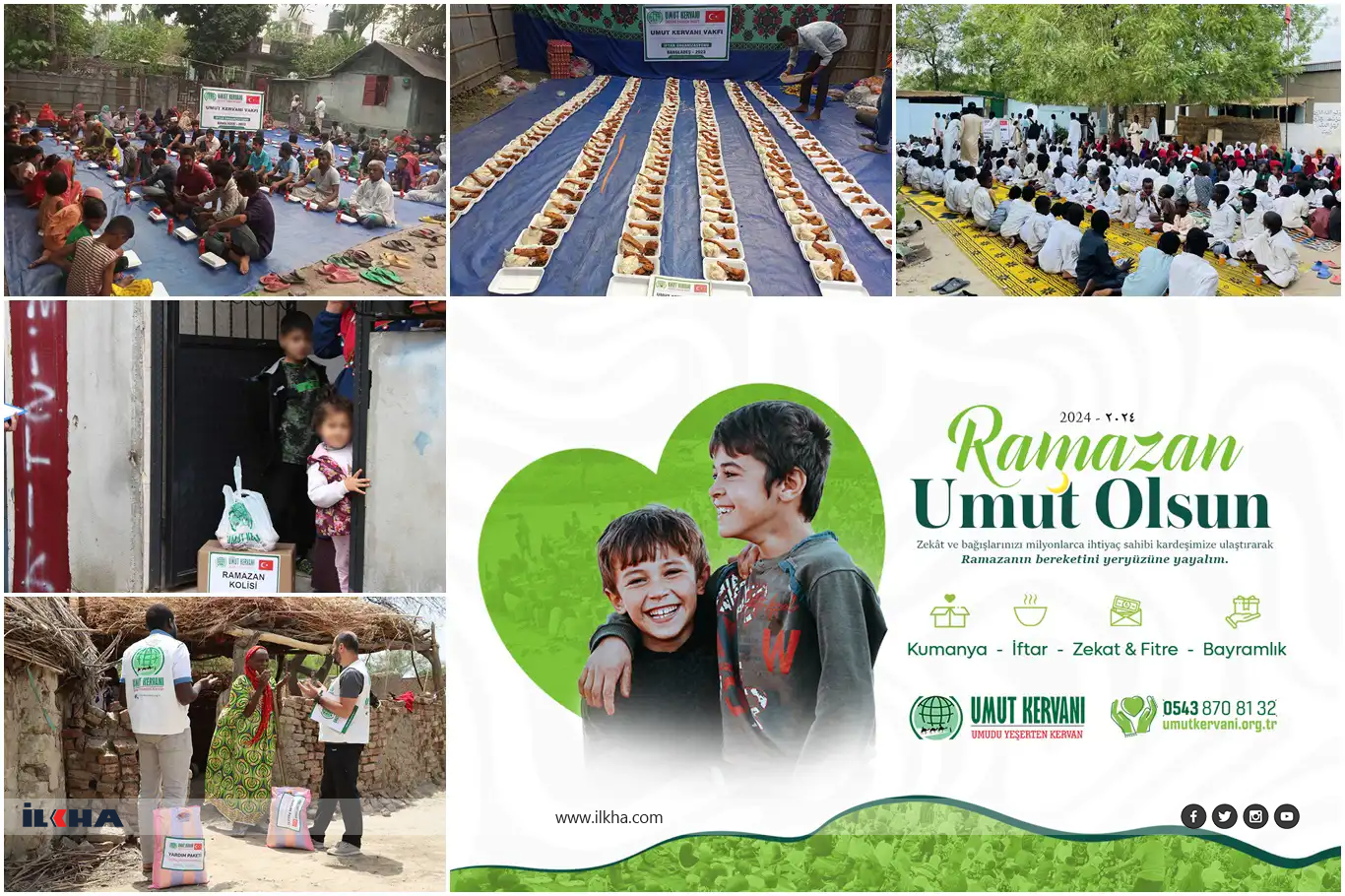 Karwanê Hêvîyê dest bi xebatên meha Remezanê kir