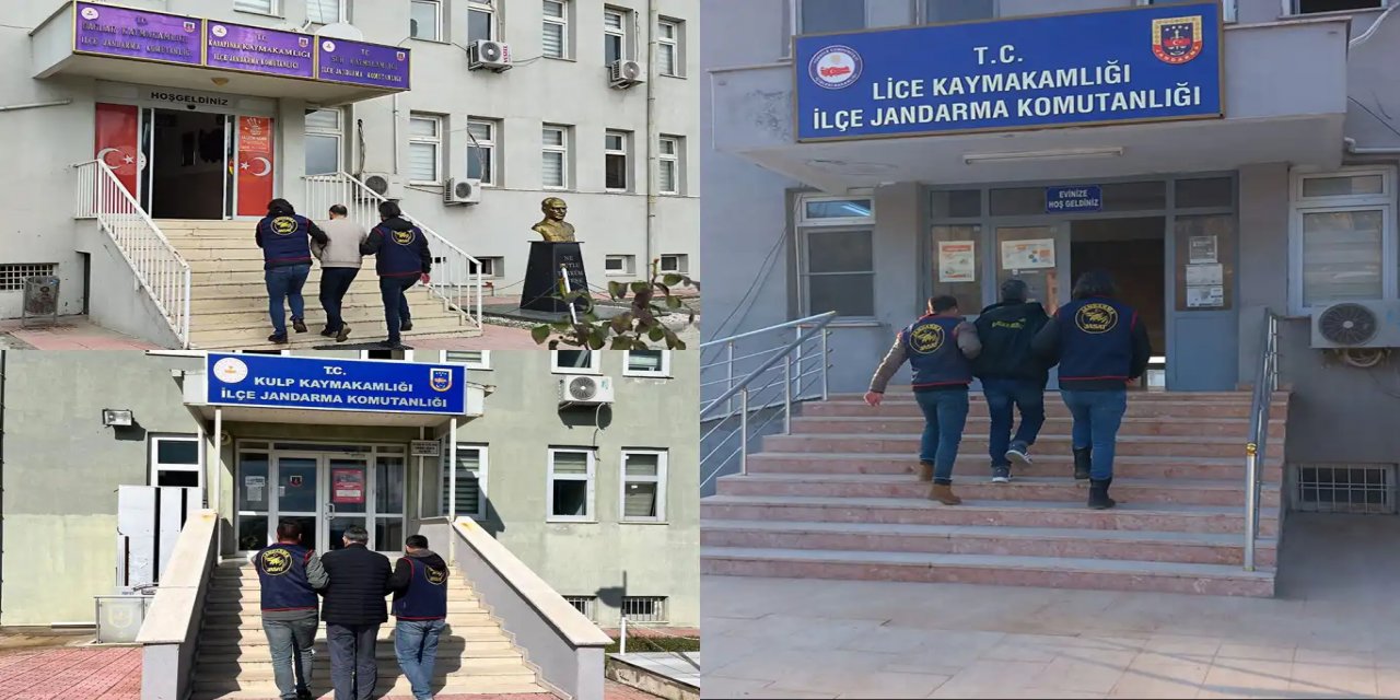 Diyarbakır'da farklı suçlardan aranan 8 firari yakalandı