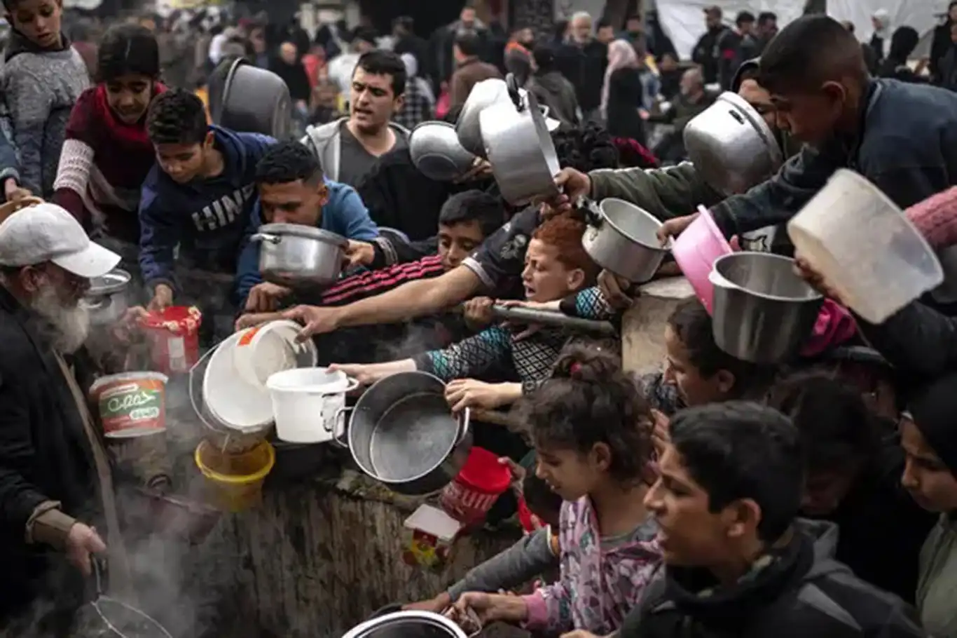 Dünya Gıda Programı : Gazze Şeridi'nde 1,1 milyon kişi felaket boyutunda açlıkla karşı karşıya