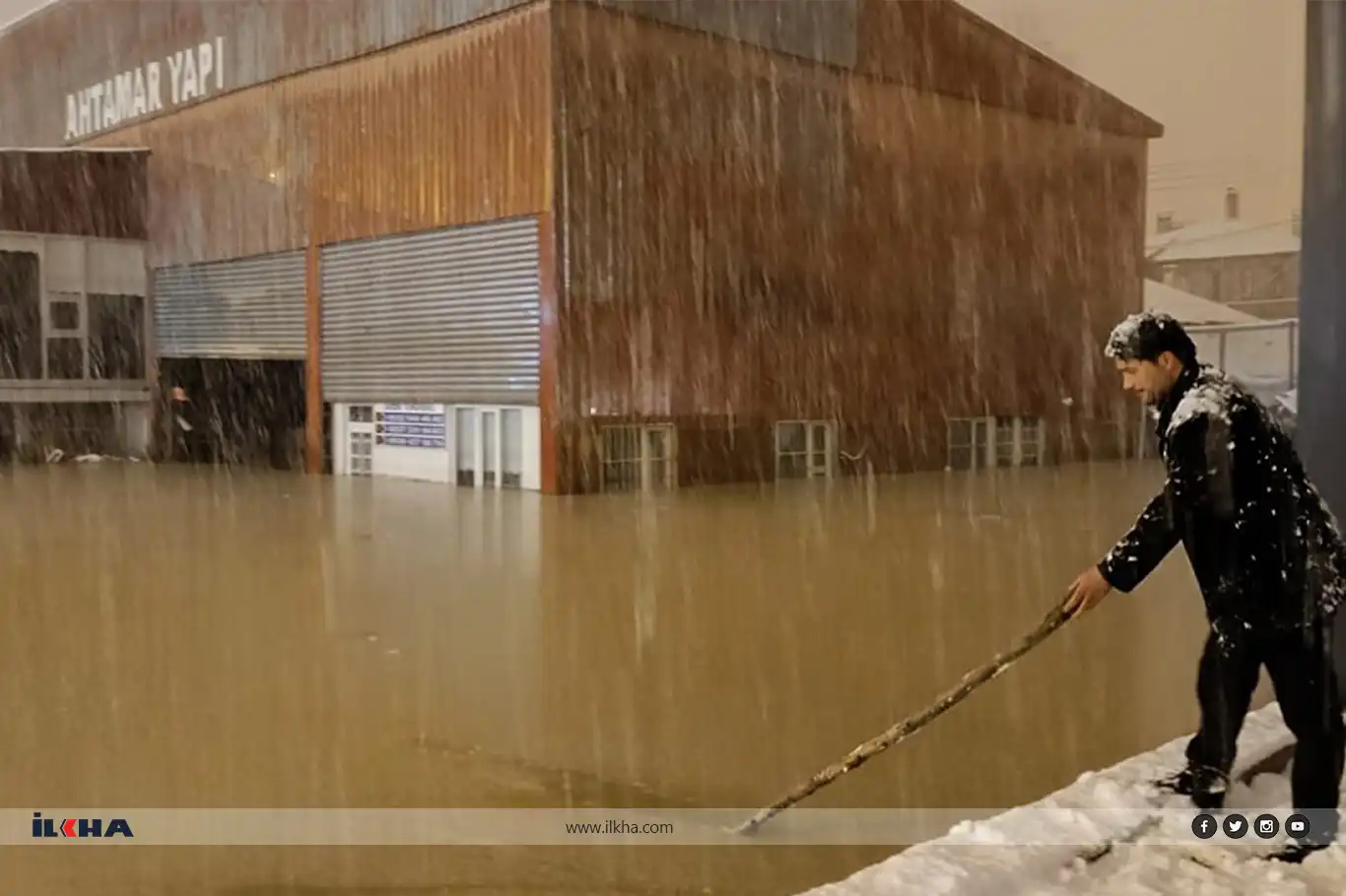 Li Wanê dikan di bin avê de man