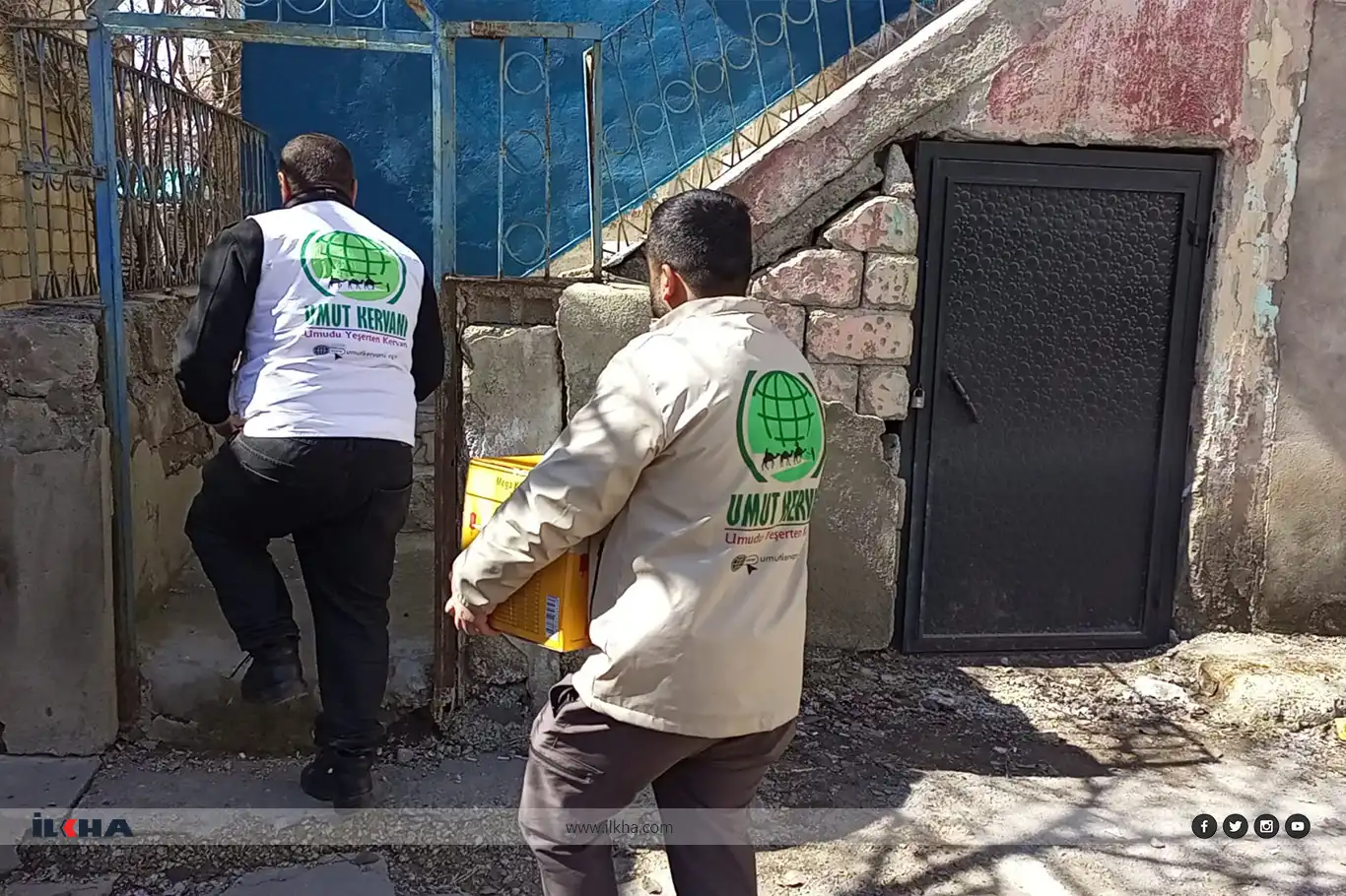 Karwanê Hêvîyê li Wanê di meha Remezanê de alîkarîyên xwe didomîne