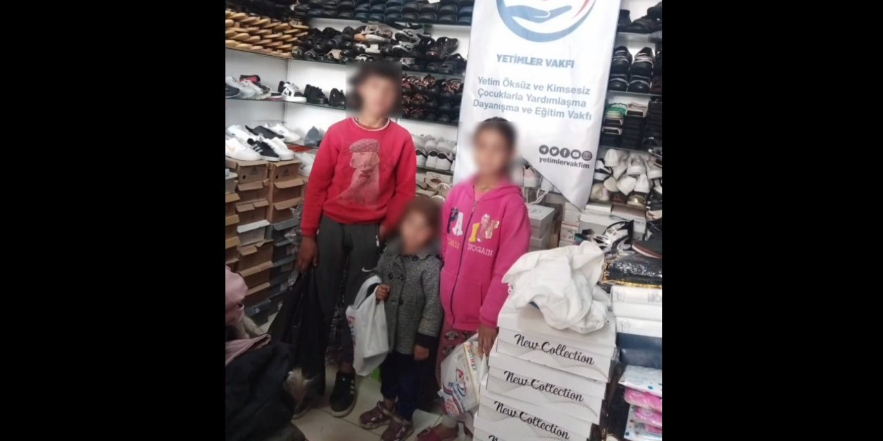 Yetimler Vakfı Çınar'da 40 yetim çocuğu giydirdi