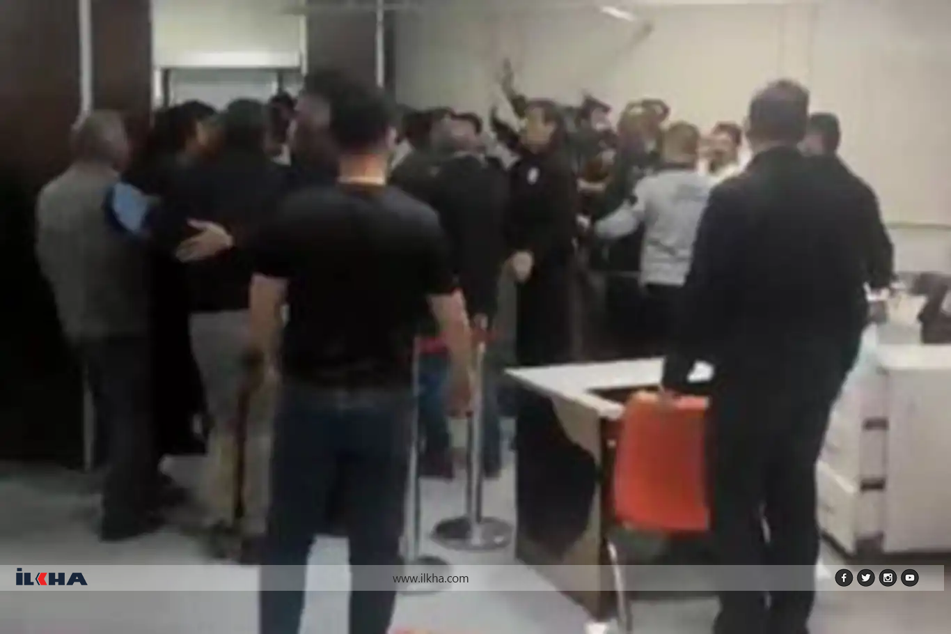 Diyarbakır'da yaralı yakınları aynı hastanede karşı karşıya geldi