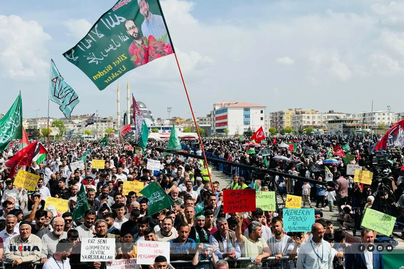 Cigîrê Serokê Giştî yê HUDA PARê Saglam: Xezze, bi qetlîam û jenosîdeke ku di dîrokê de naye dîtin, rûbirû ye
