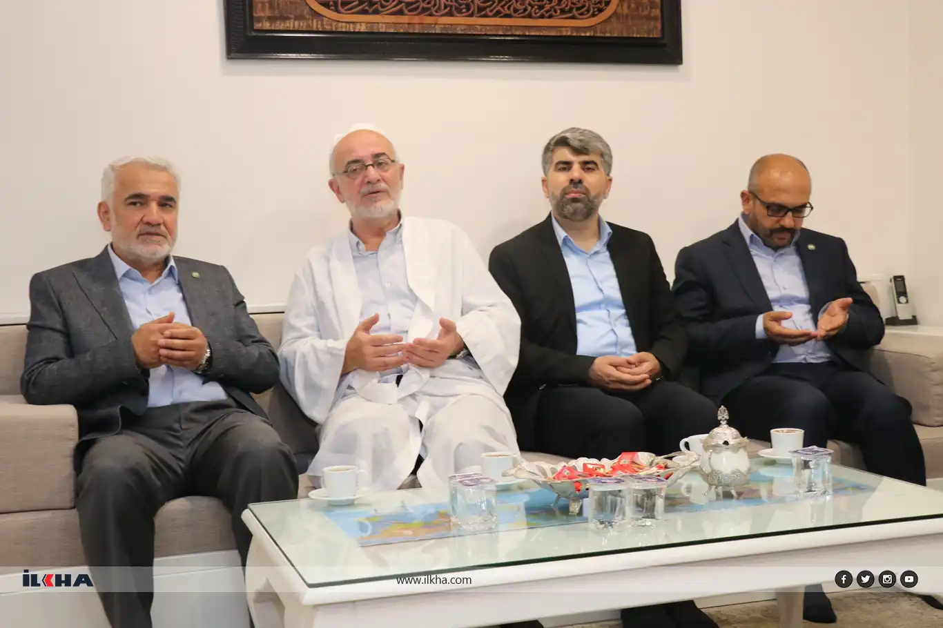 Serokê Giştî yê HUDA PARê Yapicioglu, beşdarî şîna Cemaeta Îsmaîlaxa bû