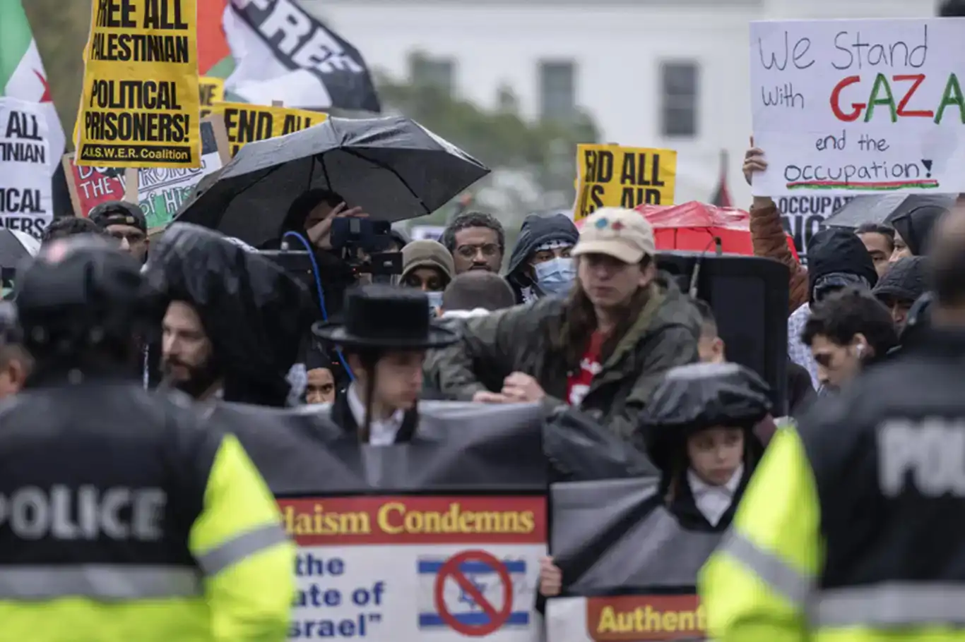 Li zanîngehên Amerîkayê protestoyên ji bo Xezzeyê: Ji 400î bêhtir qefaltin