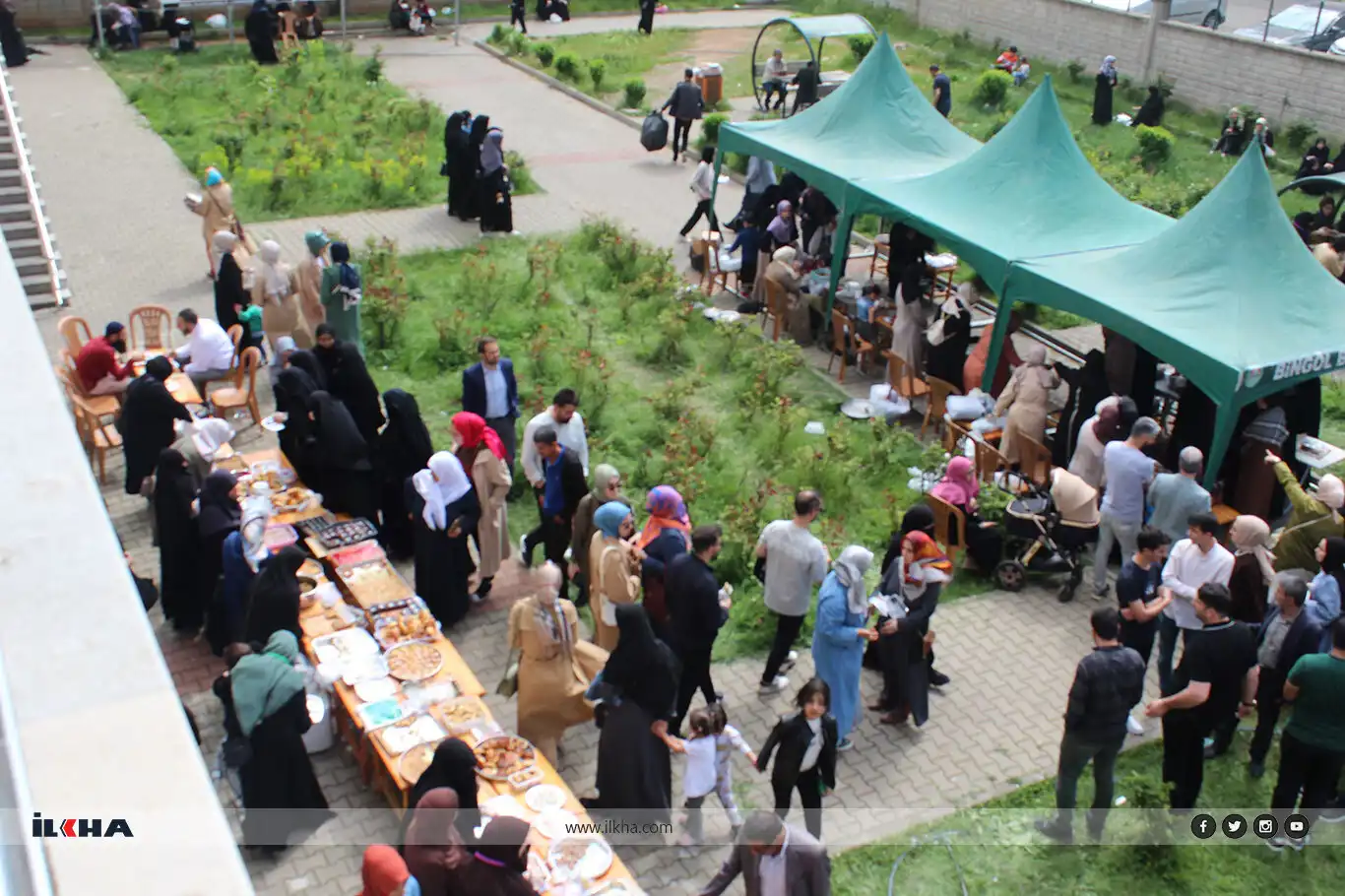 Platforma Biratiya Îslamî li Çewligê ji bo Xezzeyê kermes vekirin