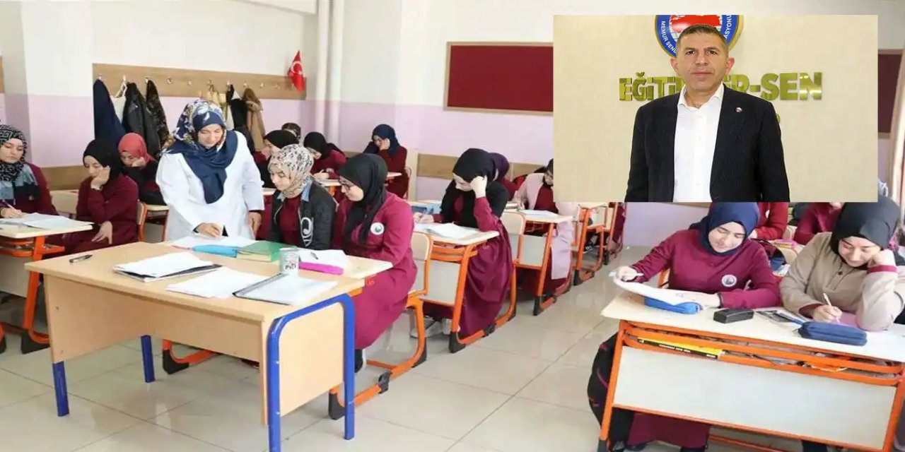 Eğitim Bir-Sen Diyarbakır Şube Başkanı Ramazan Tekdemir: Açıklanan 20 bin öğretmen kontenjanını yeterli görmüyoruz